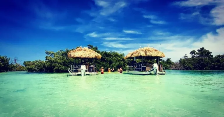 dual tiki boats sandbar