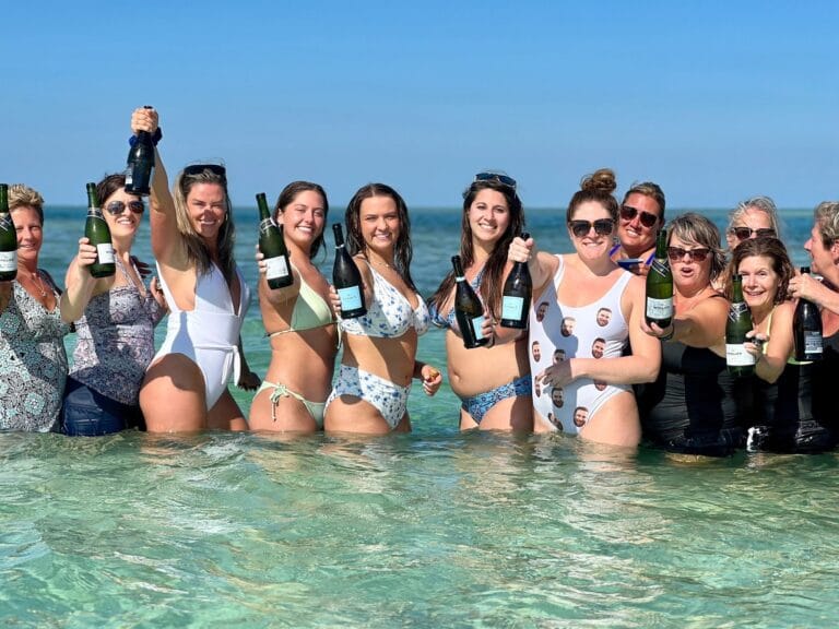 tiki barge bachelorette cheers