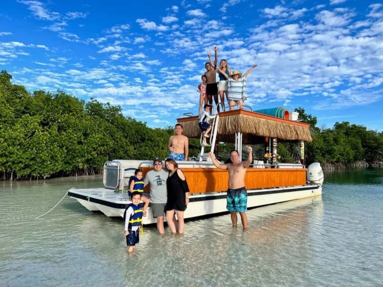Tiki Barge Sandbar Family